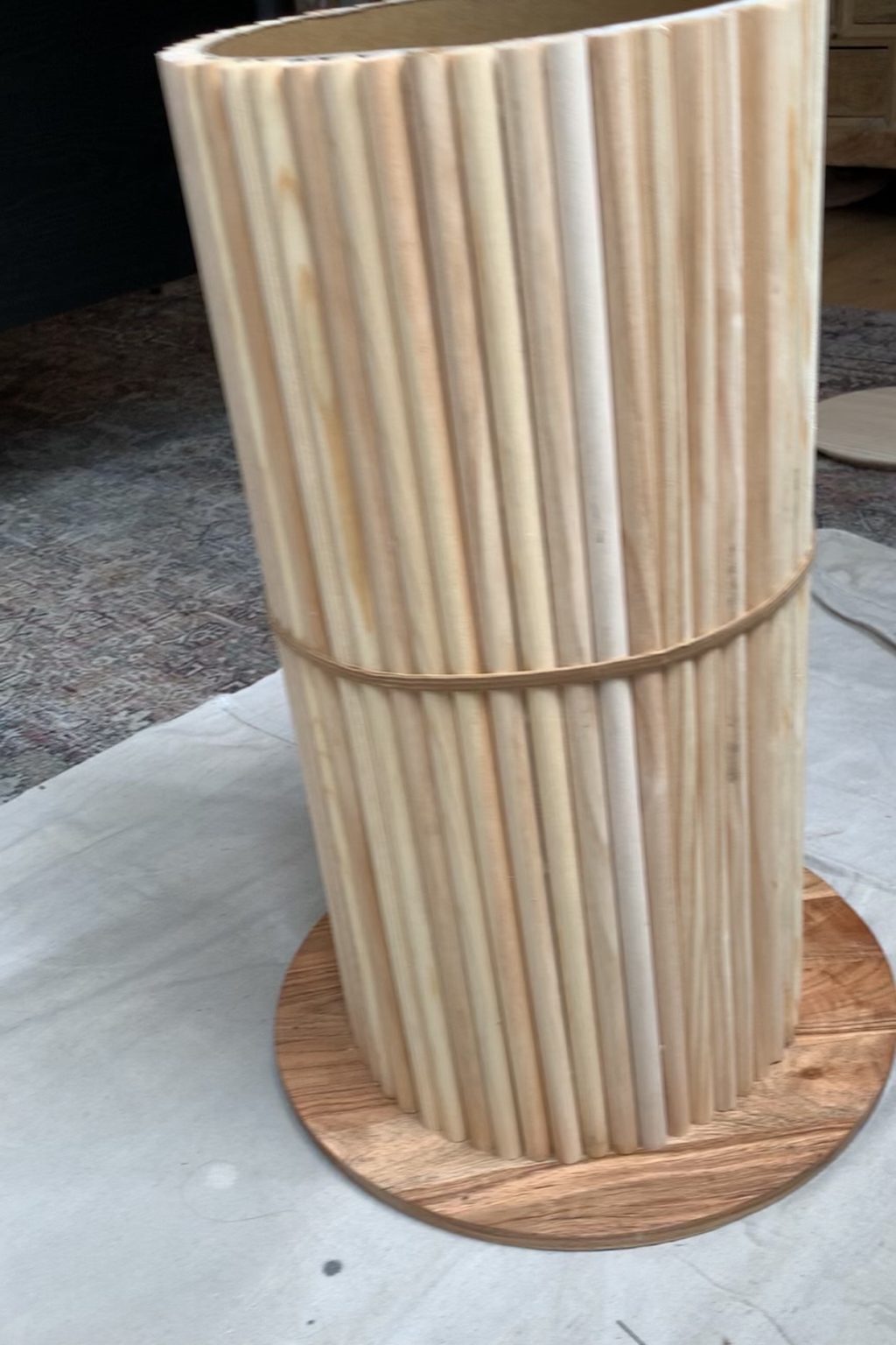 Fluted table5 Kismet House
